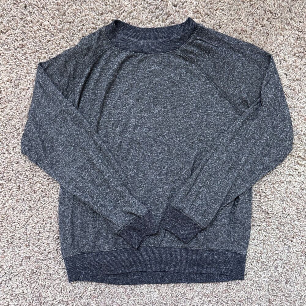 aeropostale women size XS shirt gray lounge pajama sleep live love dream
